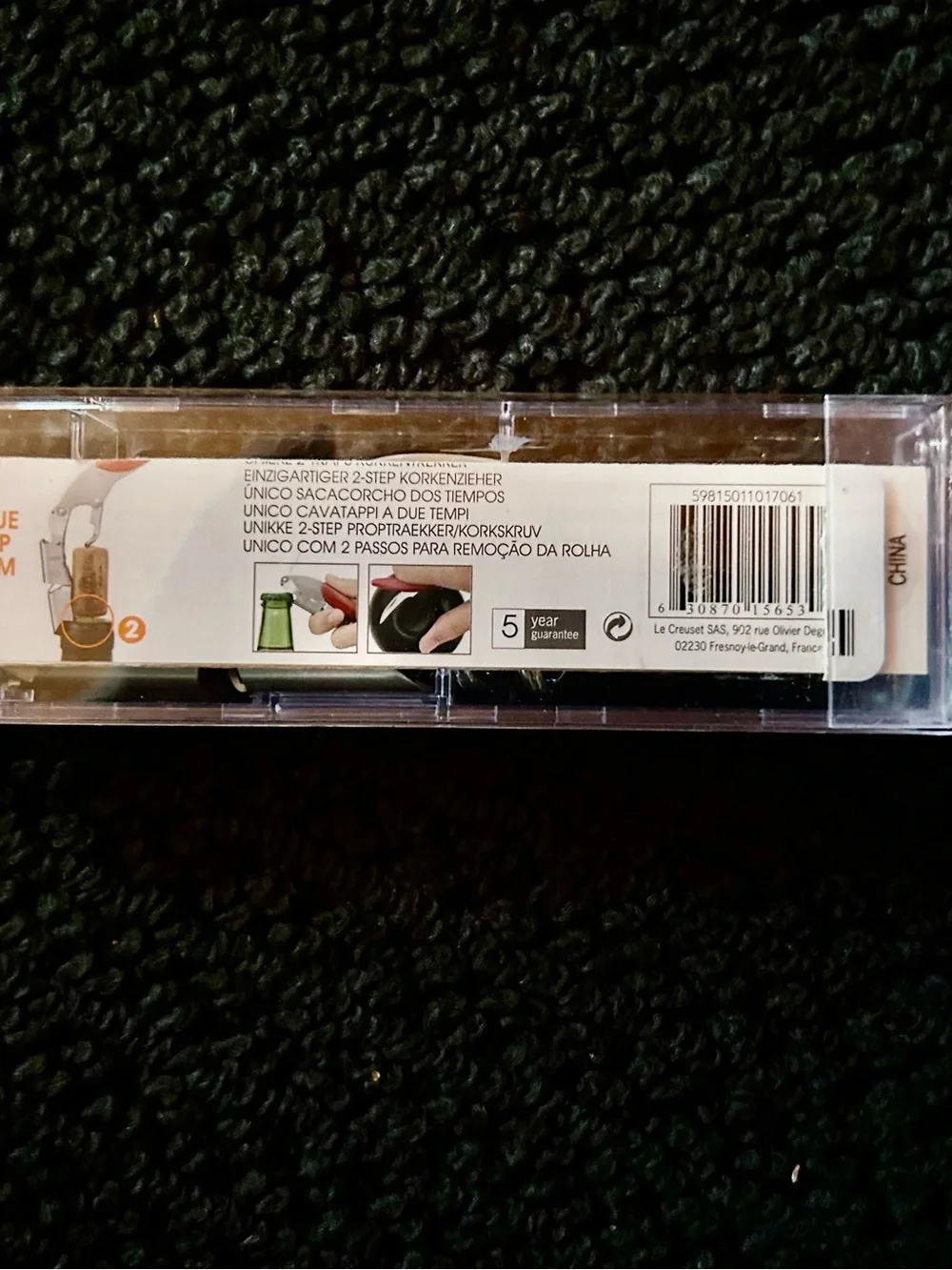 Le Creuset 2 Step System Wine Opener